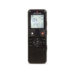 Aiwa DVR-A600 Grabadora Digital 16GB, USB Tipo C, MicroSD, FM, Voz, Altavoz, 290h