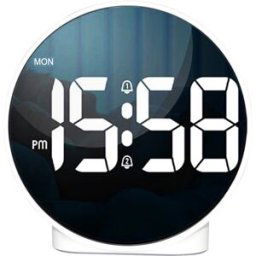 Inves Reloj despertador AN0599. Blanco