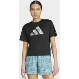 Adidas Camiseta de mujer Adi365 Running Essentials Brand Love . Negro L