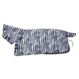 Manta mosquitera Nomad Tales cebra con cuello fijo - 125 cm de largo de espalda