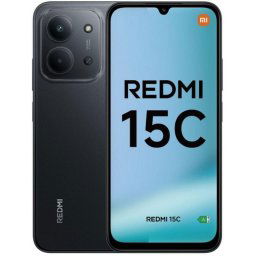 Xiaomi Redmi 15C 4GB 128GB 6.9" 120Hz Batería 6000mAh Carga Rápida 33W Negro Medianoche