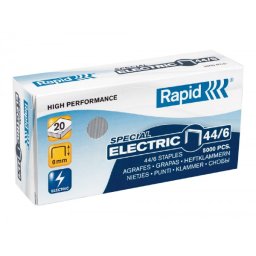 Grapas rapid nº 44/6 galvanizada caja de 5000 unidades