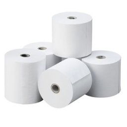 4 rollos de papel térmico 80x80