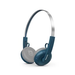 Auriculares Philips inalámbricos Bluetooth 5.4 con micrófono integrado y color verde azulado
