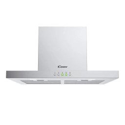 Campana extractora Candy CTS6ESMX Canalizado/Recirculación 60cm LED Inox 612m³/h