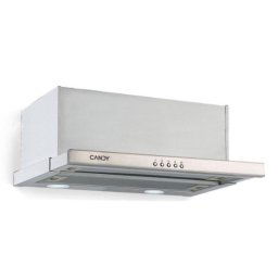 Campana extractora Candy CBT6ESMX Semi integrable 60cm 834 m³/h acero inoxidable LED