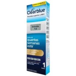 Clearblue Prueba de embarazo digital con indicador de semanas