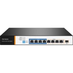 VALUE 21991189 - Switch, 9 puertos, 2,5 Gigabit Ethernet, PoE++, SFP+