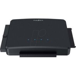 NEDIS N HDADIS110BK - Adaptador de disco duro, 2.5 / 3.5 '', IDE + SATA