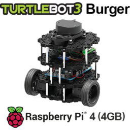 TB3 BURGER 4 4GB - Robotis TurtleBot3 Burger, Raspberry Pi 4, 4GB