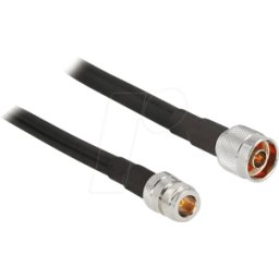 DELOCK 13029 - Cable de antena RF conector N > conector hembra N 10 m