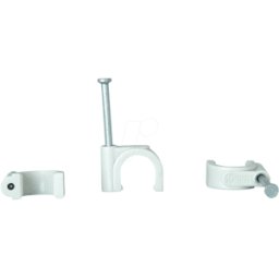 KOPP ISOSCHELLE 7-11 - Abrazadera en K. Clavo de acero para cable de R7-10mm, 100 unida