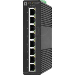 LEVELONE IG2108P - Switch, 8 puertos, Gigabit Ethernet, PoE+