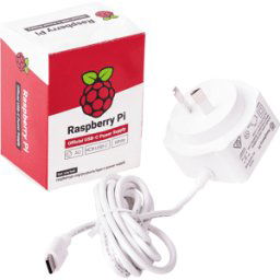 RASPBERRY PI RPI PS 15W WT AU - Adaptador de alimentación USB-C Pi 4 de frambuesa - enchufe A