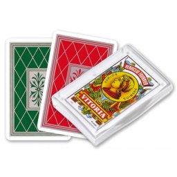 Baraja fournier española nº27 50 cartas estuche de plastico