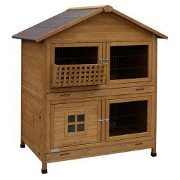Conejera Kerbl Pet Tirol del Sur para roedores - 125 x 87 x 142 cm (L x An x Al) en 2 paquetes
