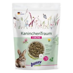 Comida Bunny Kaninchen Traum YOUNG para conejos jóvenes - 1,5 kg
