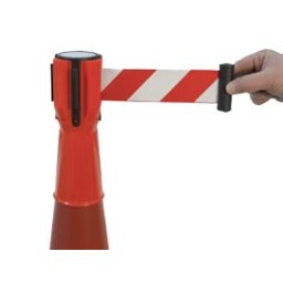 Cinta Retractil para conos de seguridad