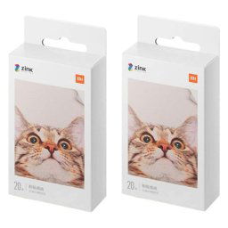 Xiaomi Papel Fotográfico para Impresora Xiaomi Mi Portable Photo Printer 40 Unidades
