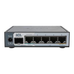 Router Mikrotik E60IUGS Gigabit Ethernet 2.5Gbps SFP+ PoE USB 3.2 DDR3
