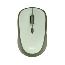 Ratón Trust inalámbrico 1600 DPI compacto ecológico Silent ajustable Verde