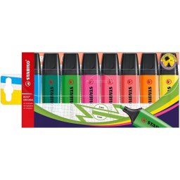 STABILO Boss Original 8 Marcadores Fluorescentes