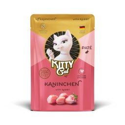 KITTY Cat Paté 24 x 85 g - Pack Ahorro - Conejo