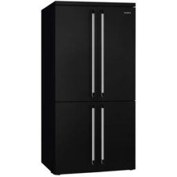 SMEG Frigorífico Americano , 4 puertas, Total No Frost, 572 litros, Negro - FQ960BL6. Negro