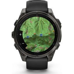 Garmin Reloj Smartwatch fenix 8 47mm Zafiro Amoled, DLC . Gris carbón