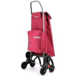 Rolser Carro de la compra I-Max Termo Zen 6 Ruedas Sube Escaleras . Rojo