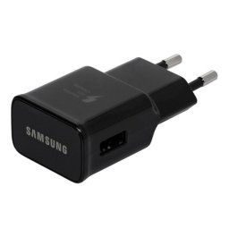 Adaptador de Corriente Samsung 15W USB Tipo-A Negro carga rápida Fast Charge