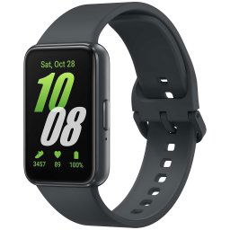 Pulsera de actividad Samsung Galaxy Fit3 SM-R390NZAAXEF 1.6" AMOLED 256MB Gris