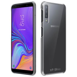 Avizar Funda Protectora de Silicona Transparente para Samsung Galaxy A7 2018