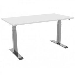 Celexon Professional eAdjust-58123 Escritorio Eléctrico Regulable 150x75cm Blanco/Gris