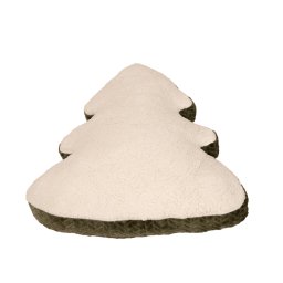 Cama TIAKI abeto para perros - aprox. 70 x 70 x 18 cm (L x An x Al)