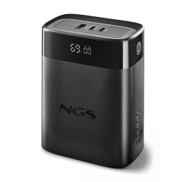 Batería portátil NGS TWIX 30 30000mAh 140W PD 3.1 PPS QC 3.0 LED Negra
