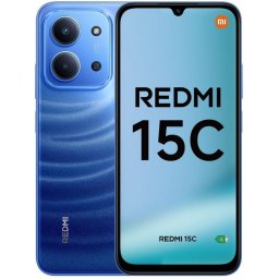 Xiaomi Redmi 15C 4GB 128GB 6.9" 120Hz Batería 6000mAh Carga Rápida 33W Azul
