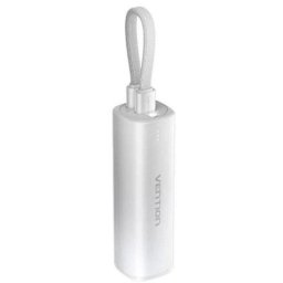 Powerbank 5000mAh Vention FHWM0 20W USB-C + Lightning Wireless Gris, compacto y seguro