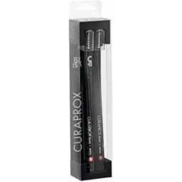Curaprox Kit Cepillo Dental Black & White Negro x2