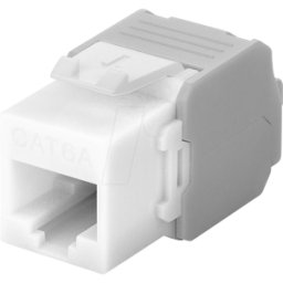GOOBAY 90867 - Conector hembra Keystone RJ45 > LSA Cat.6a, UTP