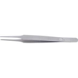 BERNSTEIN BERN 5 059 TI - Pinzas de titanio, rectas, redondas, 125 mm