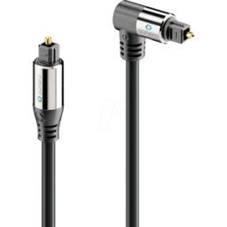 SONERO SON S-OC110-100 - Cable Toslink, enchufe Toslink, 1x90°, 10,0 m..