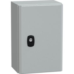 SCHNEIDER ELECTRIC NSYS3D3215P - Carcasa de acero S3D con placa de montaje 300 x 200 x 150 IP66