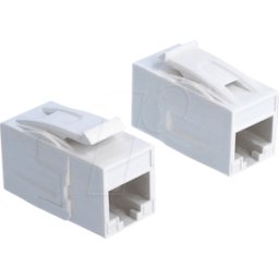 DELOCK 86299 - Conector hembra Keystone RJ45 > conector hembra Cat.6a UTP