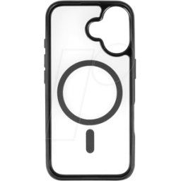 DELOCK 81266 - Funda protectora para iPhone 16 compatible con MagSafe clara-neg