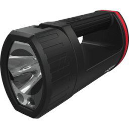 ANSMANN ANS 1600-0223 - Linterna LED HS20R Pro, 1700 lm, negra, batería, luz de e