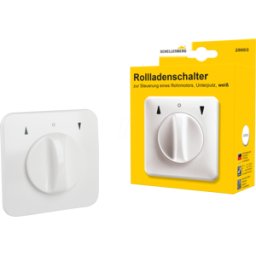SCHELLENBERG AS 25003 - Interruptor Tast/Rast/Knebel, montaje empotrado