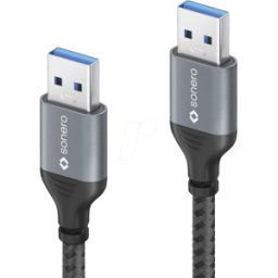 SONERO SON SPC-U050-030 - USB 3.0 cable, A plug, textile, 3.0 m