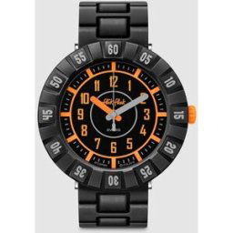 Flik Flak Reloj de niño Futuristic FCSP093 de plástico negro. Negro