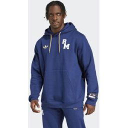 Adidas Sudadera de hombre con capucha Real Madrid VRCT . Azul M